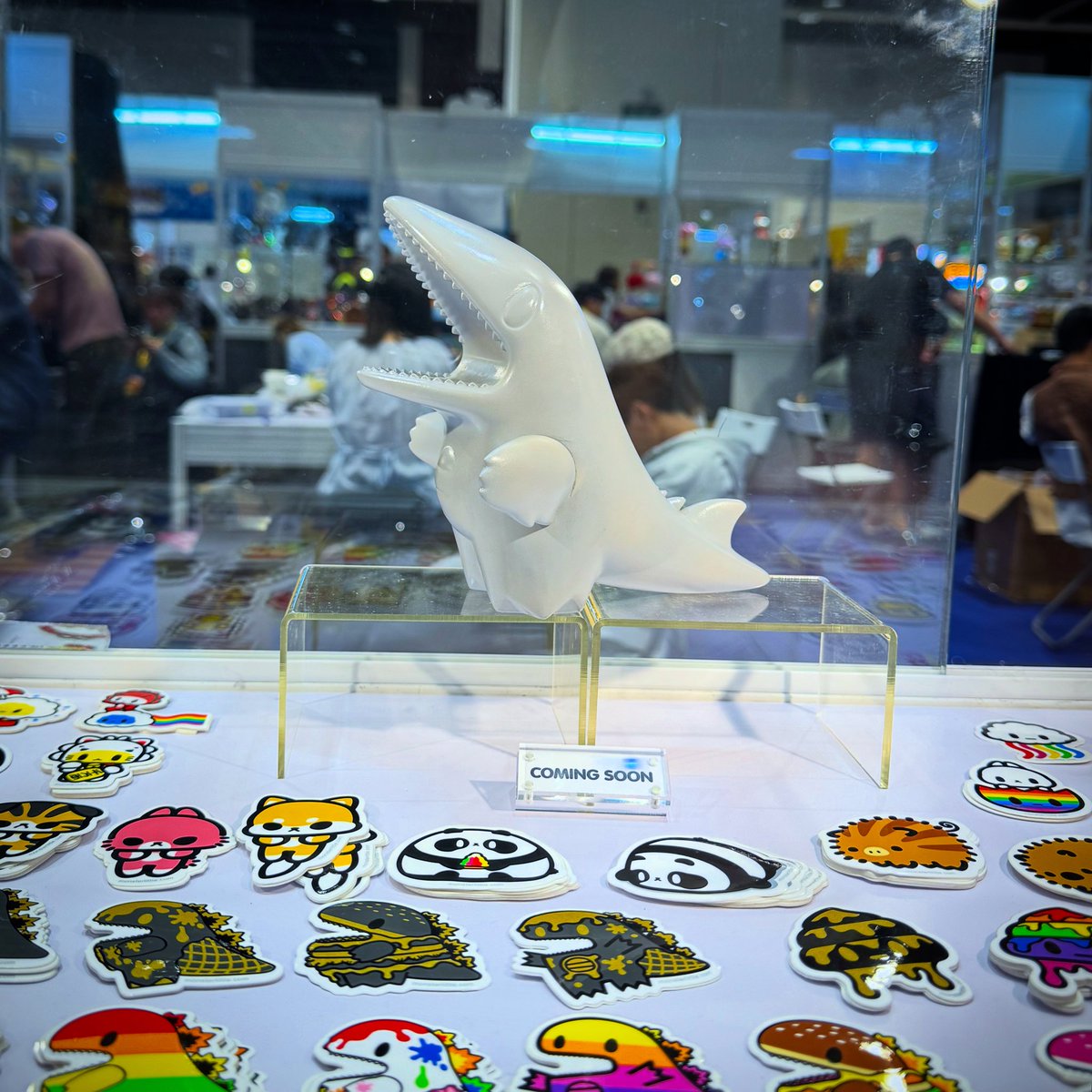 MonsterLittle's tweet photo. Coming soon 😆🌊🦖

#ziqiDino #ziqiToys #mosaDino #arttoy #designertoy https://t.co/t7GHVWuXxs