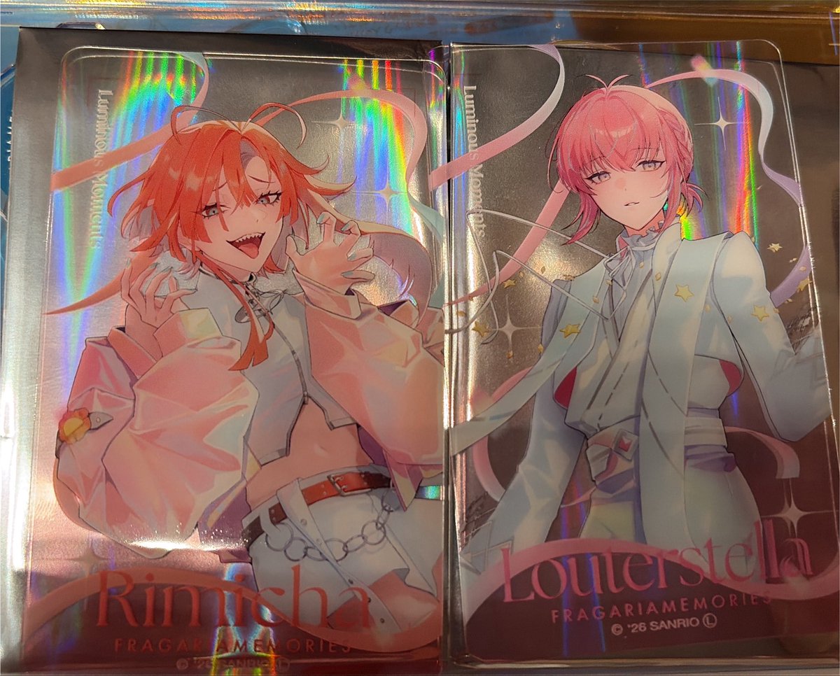 meme_111406's tweet photo. 【交換】 フラメモ メモライ グッズ クリアカード クリカ

譲)リミチャ、ルタールステラ

求)シエロ、プルース

プルースはシエロまとめてのみ
シエロ最優先 https://t.co/WYJKP2fJtb