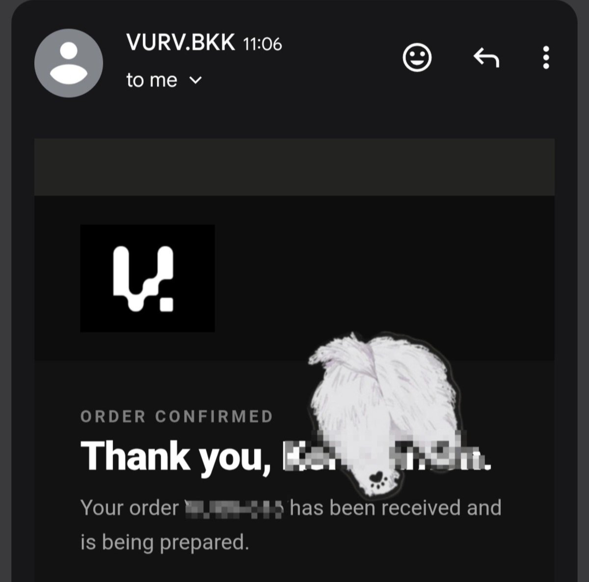 beonnnieteamsup's tweet photo. เมล์คอนเฟิมออเดอร์เข้าแล้ว

ไอเริ้บvurv 🧩

#VURVBKK #beonnnie #lilmuju https://t.co/yrNEep1CaZ