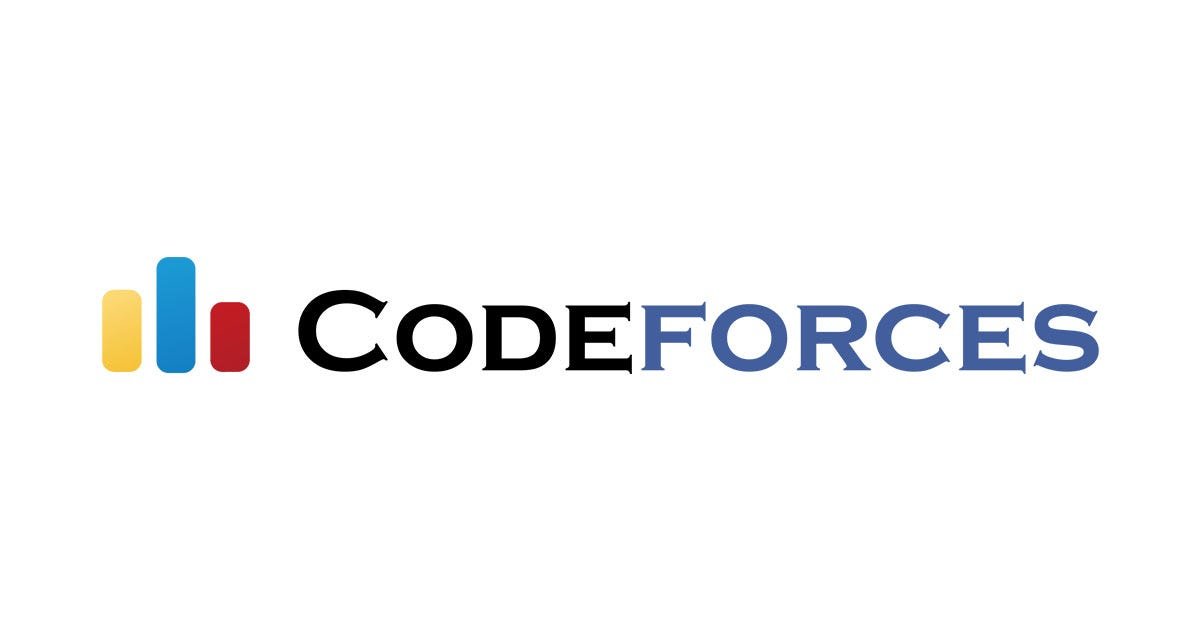SCR01111's tweet photo. Codeforces Roadmap - 100 Problems to Go From Beginner → Strong Competitive Programmer 🚀

━━━━━━━━━━━━━━━━━━

1. IMPLEMENTATION

• 4A — Watermelon
• 71A — Way Too Long Words
• 231A — Team
• 282A — Bit++
• 158A — Next Round
• 112A — Petya and Strings
• 339A — Helpful Maths
• 263A — Beautiful Matrix
• 281A — Word Capitalization
• 734A — Anton and Danik

━━━━━━━━━━━━━━━━━━

2. MATH / NUMBER THEORY

• 1A — Theatre Square
• 50A — Domino piling
• 96A — Football
• 160A — Twins
• 230A — Dragons
• 474A — Keyboard
• 486A — Calculating Function
• 732A — Buy a Shovel
• 791A — Bear and Big Brother
• 996A — Hit the Lottery

━━━━━━━━━━━━━━━━━━

3. SORTING

• 339B — Xenia and Ringroad
• 450A — Jzzhu and Children
• 489B — BerSU Ball
• 580A — Kefa and First Steps
• 580B — Kefa and Company
• 977C — Less or Equal
• 1008A — Romaji
• 1154B — Make Them Odd
• 1367B — Even Array
• 160A — Twins

━━━━━━━━━━━━━━━━━━

4. TWO POINTERS / SLIDING WINDOW

• 279B — Books
• 701C — They Are Everywhere
• 1165B — Polycarp Training
• 1156C — Match Points
• 1244E — Minimizing Difference
• 1358B — Maria Breaks the Self-isolation
• 1538C — Challenging Cliffs
• 1691C — Sum of Substrings

━━━━━━━━━━━━━━━━━━

5. BINARY SEARCH

• 474B — Worms
• 706B — Interesting Drink
• 812C — Sagheer and Nubian Market
• 991B — Getting an A
• 1045G — AI Robots
• 1201C — Maximum Median
• 1370C — Number Game
• 1538E — Funny Substrings

━━━━━━━━━━━━━━━━━━

6. GREEDY

• 455A — Boredom
• 546B — Soldier and Badges
• 1256C — Platforms
• 1353C — K-th Not Divisible by n
• 1399C — Boats Competition
• 1470A — Strange Birthday Party
• 1607D — Blue-Red Permutation
• 1665B — Array Cloning Technique

━━━━━━━━━━━━━━━━━━

7. PREFIX SUM / DIFFERENCE

• 276C — Little Girl and Problem on Trees
• 433B — Kuriyama Mirai's Stones
• 474C — Captain Marmot
• 816B — Karen and Coffee
• 1006C — Three Parts of the Array
• 1114B — Yet Another Array Partition Task
• 1352F — Binary String To Subsequences

━━━━━━━━━━━━━━━━━━

8. STACK / QUEUE

• 5C — Longest Regular Bracket Sequence
• 91B — Queue
• 343B — Alternating Current
• 962D — Merge Equals
• 1099B — Squares and Segments
• 1272D — Remove One Element
• 1438B — Valerii Against Everyone

━━━━━━━━━━━━━━━━━━

9. GRAPHS

• 20C — Dijkstra?
• 34D — Road Map
• 277A — Learning Languages
• 510B — Fox And Two Dots
• 580D — Kefa and Dishes
• 601A — The Two Routes
• 1029C — Maximal Intersection
• 115A — Party
• 1242B — 0-1-Tree
• 1352E — Special Permutation

━━━━━━━━━━━━━━━━━━

10. TREES

• 115A — Party
• 274B — Zero Tree
• 1156D — 0-1-Tree
• 1283E — Modulo Equality
• 1325C — Ehab and Path-etic MEXs
• 1385F — Removing Leaves

━━━━━━━━━━━━━━━━━━

11. DYNAMIC PROGRAMMING

• 455A — Boredom
• 474D — Flowers
• 580D — Kefa and Dishes
• 711C — Coloring Trees
• 118D — Caesar's Legions
• 1195C — Basketball Exercise
• 1221C — Perfect Team
• 1353E — K-periodic Garland
• 1482C — Basic Diplomacy
• 1638C — Inversion Graph

━━━━━━━━━━━━━━━━━━

12. BIT MANIPULATION

• 579A — Raising Bacteria
• 276B — Little Girl and Game
• 467B — Fedor and New Game
• 550B — Preparing Olympiad
• 579B — Finding Team Member
• 1325B — CopyCopyCopyCopyCopy
• 1392B — Omkar and Infinity Clock

━━━━━━━━━━━━━━━━━━

13. STRINGS

• 43A — Football
• 58A — Chat Room
• 118A — String Task
• 1335B — Construct the String
• 1367C — Social Distance
• 1397B — Power Walking
• 1400C — Binary String To Subsequences
• 1537C — Challenging Cliffs

━━━━━━━━━━━━━━━━━━

14. ADVANCED / CONTEST THINKING

• 1352G — Special Permutation
• 1366C — Palindromic Paths
• 1372C — Omkar and Baseball
• 1380C — Create The Teams
• 1392C — Omkar and Waterslide
• 1428C — ABBB
• 1474B — Different Divisors
• 1490F — Equalize the Array
• 1520E — Arranging The Sheep
• 1530C — Pursuit
• 1552B — Running for Gold
• 1605C — Dominant Character
• 1611C — Polycarp Recovers the Permutation
• 1627C — Not Assigning

━━━━━━━━━━━━━━━━━━

HOW TO USE THIS

• Don't solve all 100 randomly.
• Start with Implementation + Math.
• Move to Sorting, Two Pointers and Binary Search.
• Then Graphs, Trees and DP.
• Try solving without editorials first.
• If stuck, understand the idea instead of copying the code.
• Re-solve problems you couldn't solve after 3–7 days.
• Start participating in Codeforces contests once you're comfortable.

LeetCode teaches interview patterns.

Codeforces teaches you how to think when the pattern isn't obvious.

If you're preparing for top product companies, doing both is a serious advantage.

Bookmark this before your next contest.