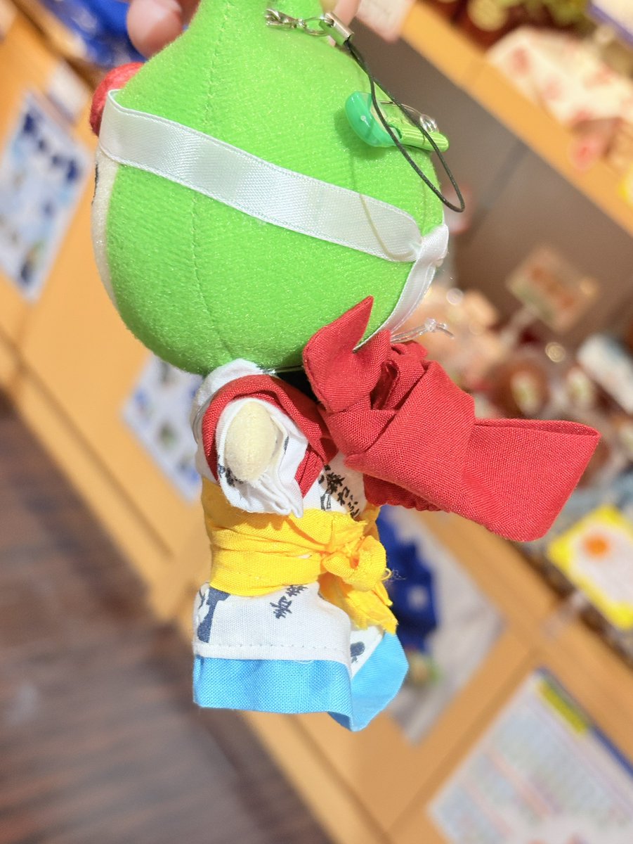 ぬいぐるみ用青森ねぶた浴衣 アップリート君に着せてみました✨ たすき
