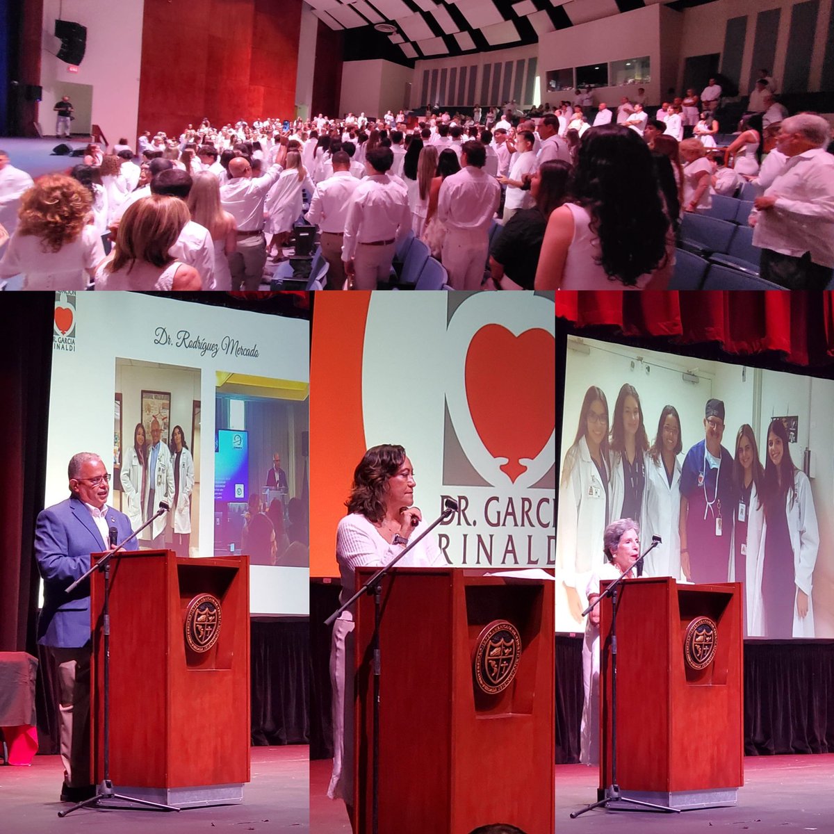 drrafael_md's tweet photo. Actividad de cierre del programa de verano de la Fundación Raúl García Rinaldi donde 107 jóvenes puertorriqueños culminaron semanas de experiencias en rotaciones clínicas, investigación, educación en salud y trabajo comunitario como parte de la preparación y motivación a proseguir una profesión en el campo de la medicina. Los felicitamos a ustedes como a sus padres y le deseamos éxitos en sus estudios de ahora en adelante. Muchas bendiciones.