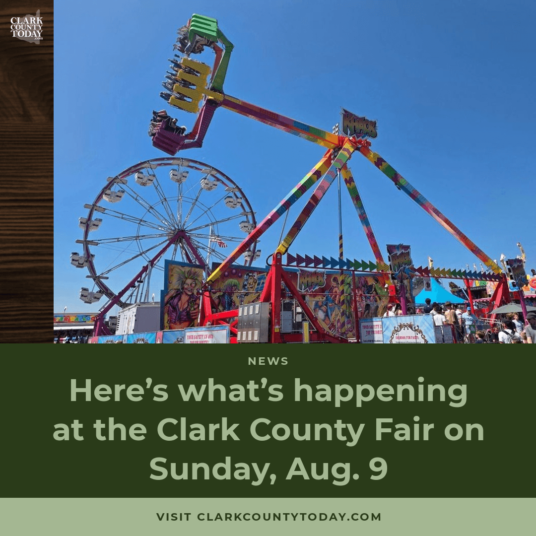 NewsFromCCT's tweet photo. Collective Soul closes the Clark County Fair concert series Sunday night with seven No. 1 Billboard Mainstream Rock hits. Fair opens at 10 a.m., carnival at noon. https://t.co/3nOzofQfZx #ClarkCountyFair #CollectiveSoul

📷 Photo courtesy Paul Valencia https://t.co/Q37Nh9rEMQ