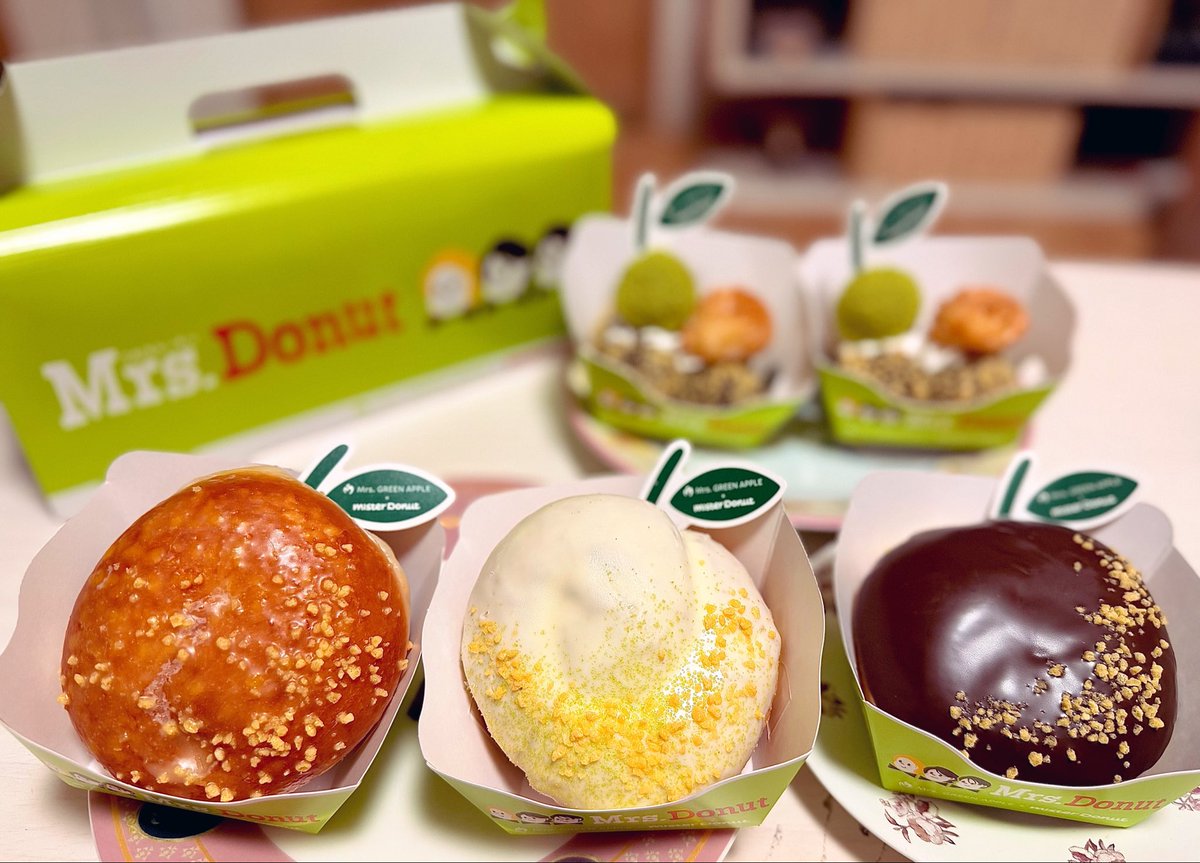 jams_125's tweet photo. ミセスドーナッツ可愛いくて美味しくて何個でも食べれちゃう🥹🍩 https://t.co/xQEvbKJAbI