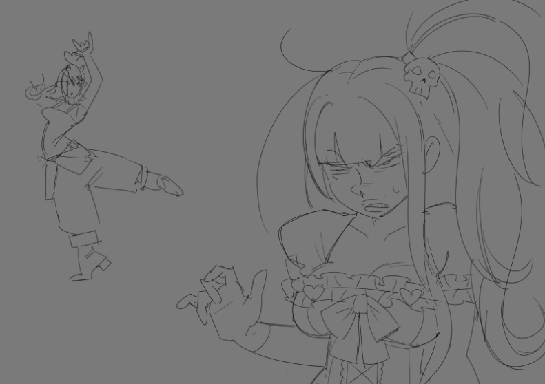 chknbunnyxd's tweet photo. Gigi redesign and Poof in a night gown that I may or maynot finish.. also Phina is really kyute aaaa https://t.co/jW1etxjVNT