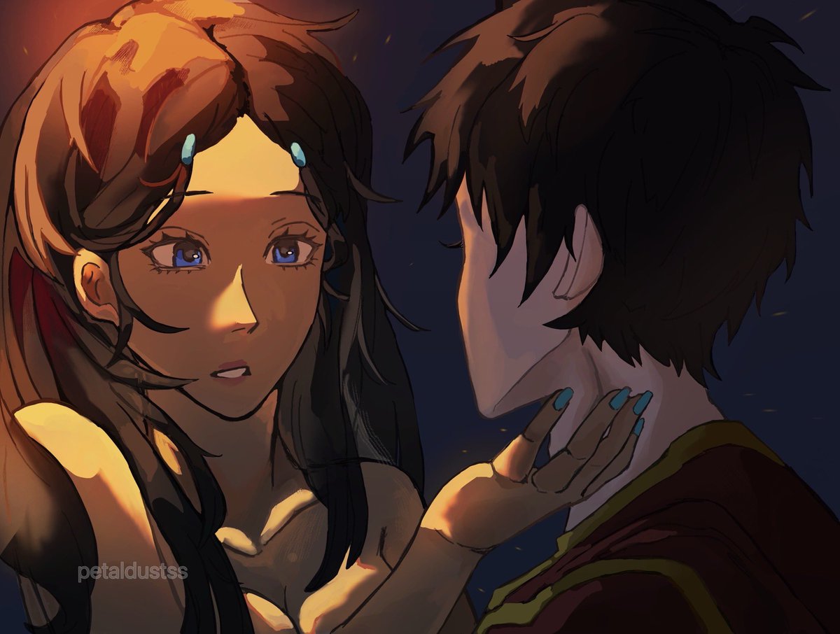 petaldustss's tweet photo. @zutaraweek 

#zutaraweek2026 #zutara #atla #katara #zuko

DAY ONE “Dreams”

“Katara… you are my muse.” https://t.co/Ro1zS00Es1