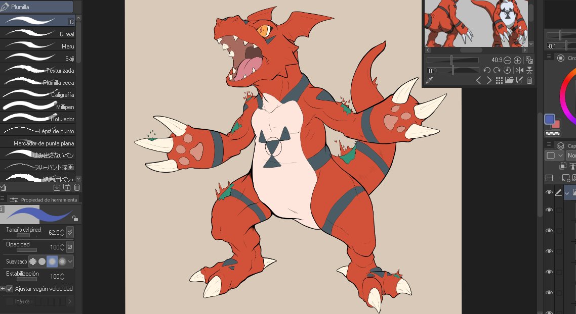 nixkrow's tweet photo. Working on this pretty boy.
#デジモン #guilmon #wip #ギルモン https://t.co/AvuGpviqDe