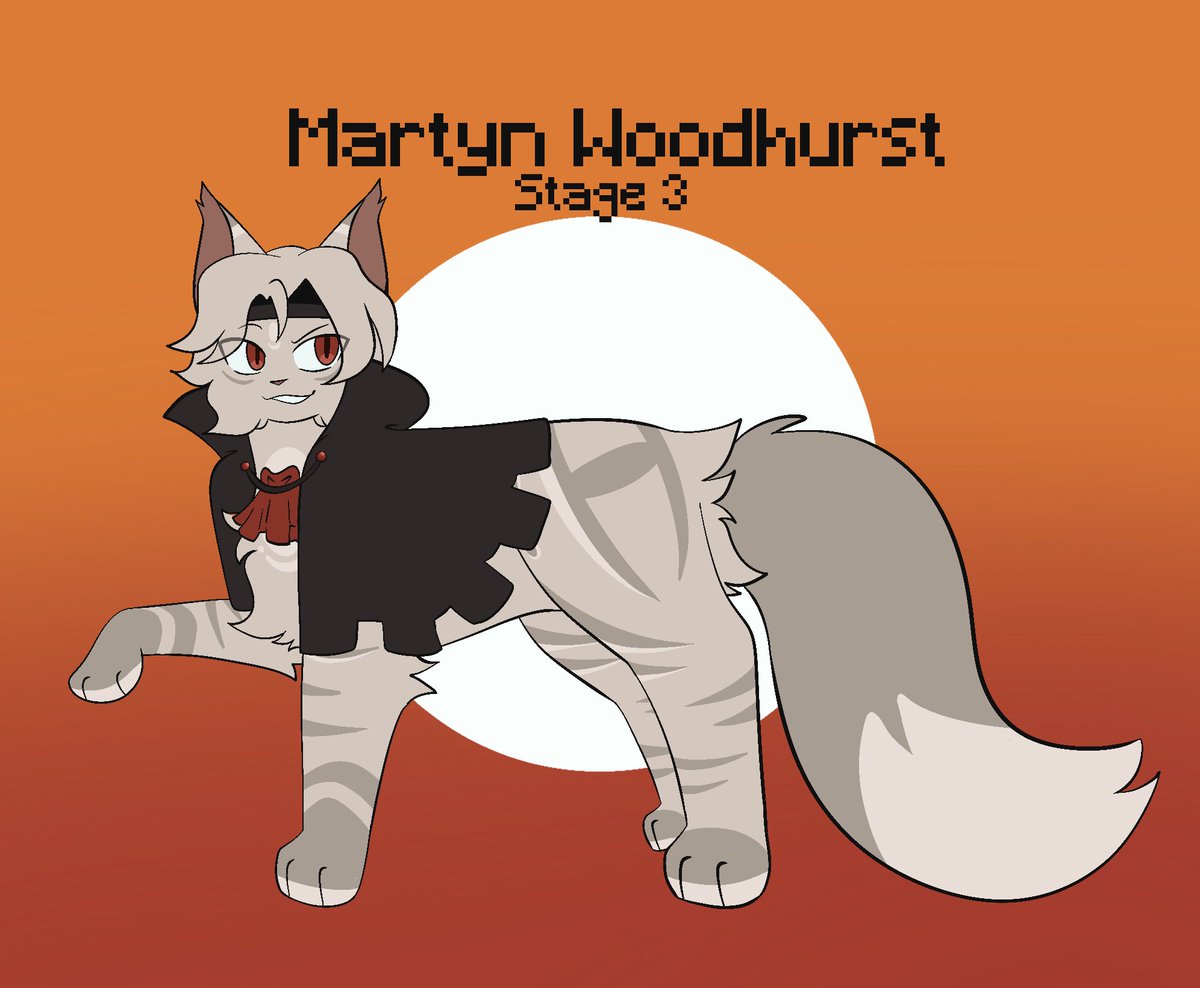 amawrenth's tweet photo. Martyn Woodhurst kitty! A very noble cat, don’t let anyone convince you otherwise!

#martynitlw #vsmp #vampiressmp https://t.co/919h64RdIL