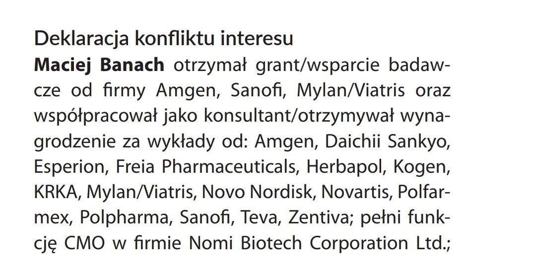 pamiechomeblog's tweet photo. Widzę, że w sprawie Lex Big Pharma uaktywnili się w necie eksperci powołani przez RPP.
Jak dotrą do Państwa @prezydentpl @BoguckiZbigniew @NawrockiKn to chciałbym żebyście znali Państwo tę deklarację z jednej z jego publikacji naukowych.
To wiele wyjaśnia. https://t.co/iNZcqQ4Spm