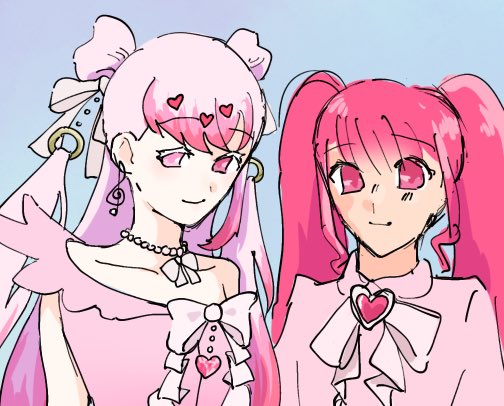 chi_chi1008's tweet photo. ゆあさんの子とうちの子名前被りｻﾝたちをクロスオーバーさせていただきました🙇‍♂️
デザイン力の敗北を感じる…… https://t.co/fGG3bLrMe1