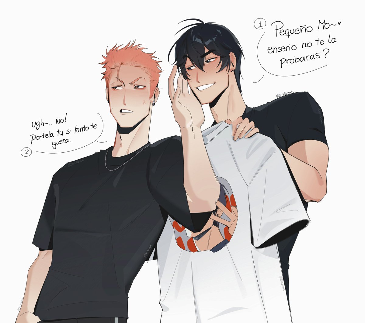 Cris5700tweet's tweet photo. Camisetas 👀✨ #19days #oldxian #Fanart #digitalartㅤㅤㅤㅤ https://t.co/yISWMuGcNE