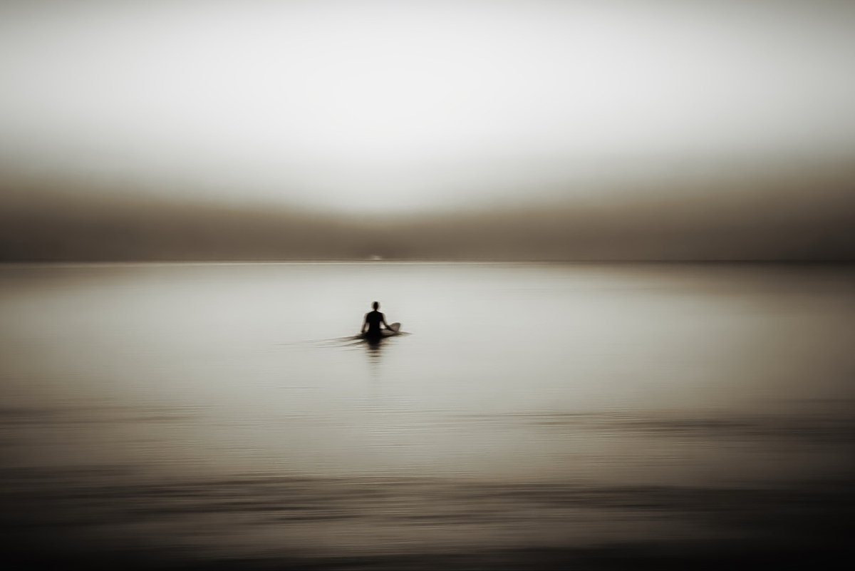 thisdevon's tweet photo. Lone surfer https://t.co/BzG7osK4l1