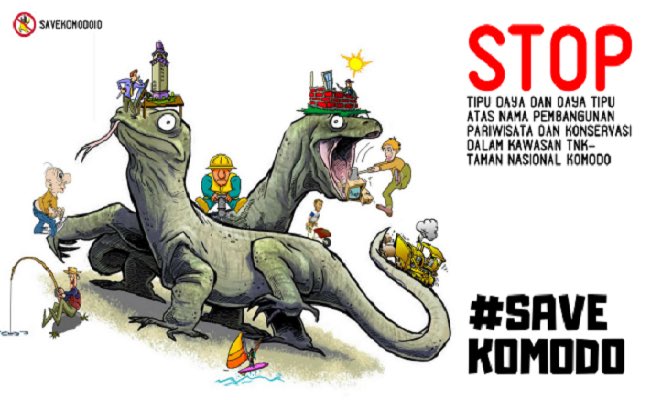 NarasiVisual's tweet photo. Tapi warga tidak diam. Muncul koalisi masyarakat dan tagar #SaveKomodo, sampai rapat dengar pendapat di DPR.
Tuntutan mereka menohok justru karena sederhana: bukan minta dikasihani, tapi minta diakui, hak budaya dan hak atas tanah sebagai Suku Modo.
Hasilnya, pemerintah mundur dari rencana relokasi warga.