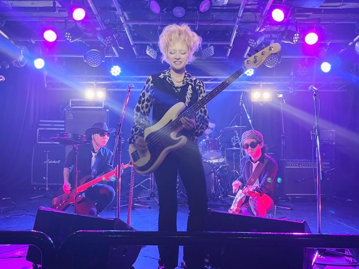 TheNervous_69's tweet photo. 2026.8.8 マリコ様生誕祭
セットリスト

1.Loveme Loveme
2.赤いハイヒールの女
3.Sally
https://t.co/Mf5DHu7x3b LUSH(MARYカバー)
https://t.co/VA8lpb31O7 Tambourine(スペシャルゲスト マリコ様) https://t.co/zU48nnTVHV