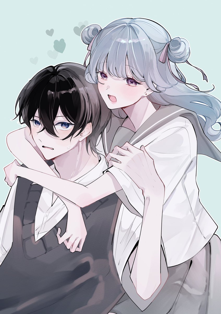 mqd0ka_'s tweet photo. カラー練習💙 https://t.co/mHsjIGyqgS