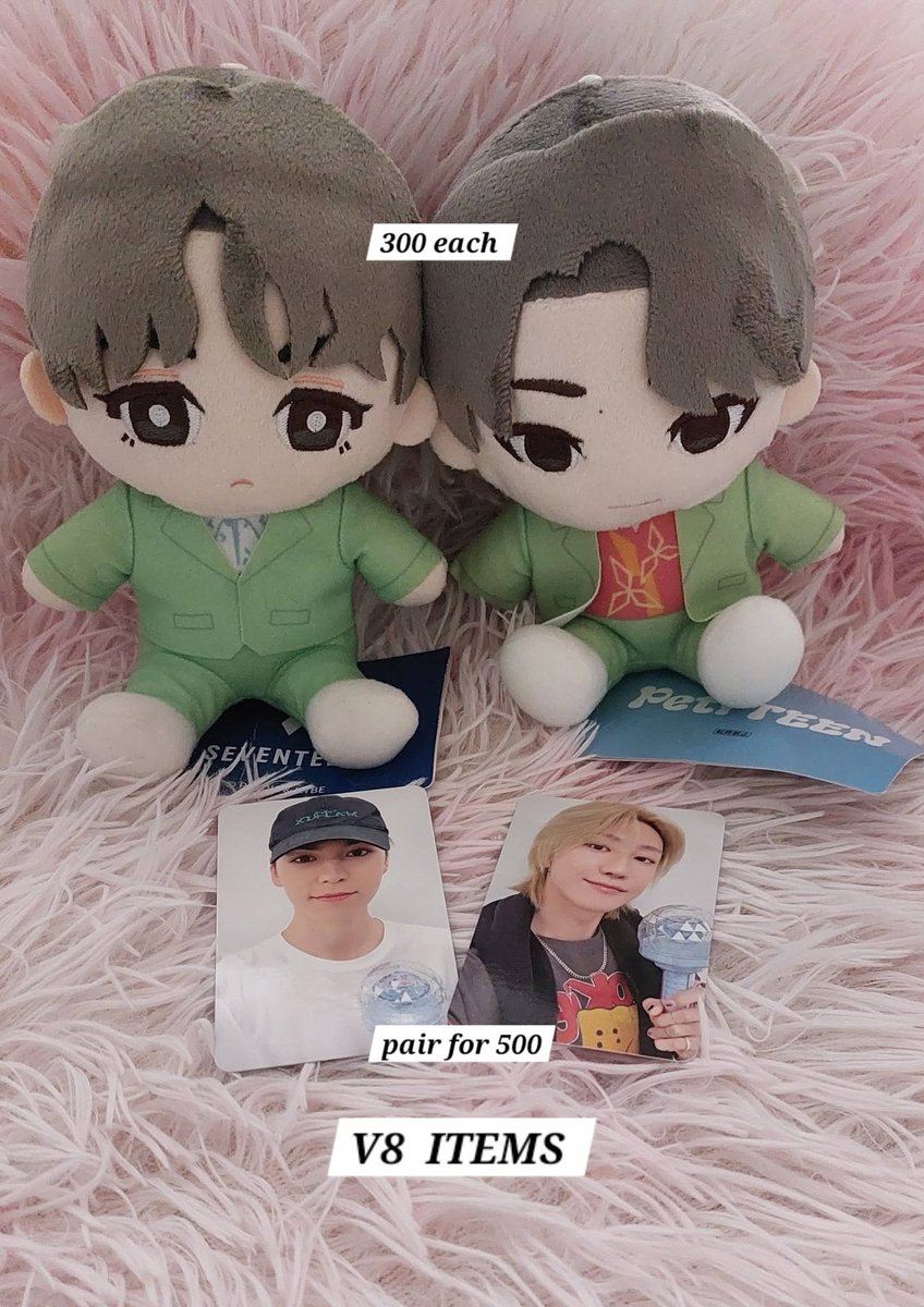 MarieV247's tweet photo. He's taking a long vacation soon kaya bilhin nyo na mga 'to before you miss #Vernon #Nonver 
Official #Miniteen face cushion #petiteen doll #spillthefeels albums 
Official photocards  #caratland2026 
#bongbongee shaped pillow as freebie.
#Seventeen #carats

Pls dm if interested https://t.co/9GSd6bLOqm