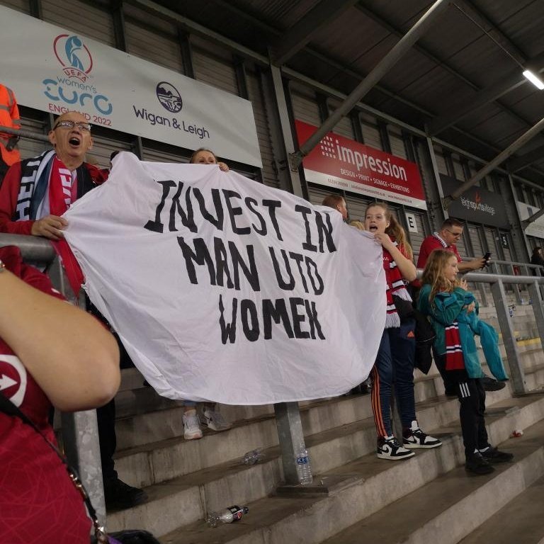 DNyeko's tweet photo. It's  time to transform  @ManUtdWomen  into a true elite force. The #InvestInManUtdWomen  campaign outlines the exact goals needed  to  make the women's  team  ambitious.
✅️  Significant  investment:Backing from Sir Jim Ratcliffe, @INEOS, Glazers and the club with serious  resources,financial  commitment  and overall backing.

✅️ Player Retention: Competitive  wages,proper development  plans, and longer contracts to lock down key players  and academy  graduates, since we have a great manager  in Eva Olid.

✅️ Structural  Improvements:Dedicated  training infrastructure  at Carrington, elite sports science,medical  and recovery teams ,data tools and a full coaching setup reset (not keeping some of   Marc Skinner's  technical  staff)

✅️  Stronger Recruitment: A well funded strategy  targeting proven WSL/UWCL level talent and high potential  international  players  alongside an integrated  academy  pathway. 

✅️  Commercial  Growth:Increased matchday investment,better stadium  experiences,dedicated  sponsorship and equal branding alongside  the  men's  team.

✅️ Governance & Leadership:A dedicated women's  football  director  with budget control,transparent communication  and multi-year strategic targets for consistent  top three finishes.

✅️ Culture & Equality:Genuine parity in facilities,travel standards, support staff,welfare,and grassroots  growth in Greater Manchester. 

✅️ Higher Ambition & Long Term Vision: Moving beyond mere participants to become WSL standard bearers, UWCL contenders,and European  powerhouses ahead of the club's  150th anniversary in 2028.

✅️  The @ManUtd shouldn't  demolish Old Trafford, keep the seating capacity  intact as the women's  game is growing at an exponential  rate once the new stadium is built.  The 75K stadium can renovated slowly and used to generate revenue for the club through other  clubs hiring .
Treat the women's  team with the same seriousness  as men's  team. 
#MUWomen #MUFC 
@OmarBerrada @megan_feringa @Utdrules4ever @90laurenquigley 
@LeahGS @revell7 @MissNicoleDeans @Debracadabra_x  @Sophie_C90 @AnneMarieDray @manutdwomenXtra @ConnerRoberts_