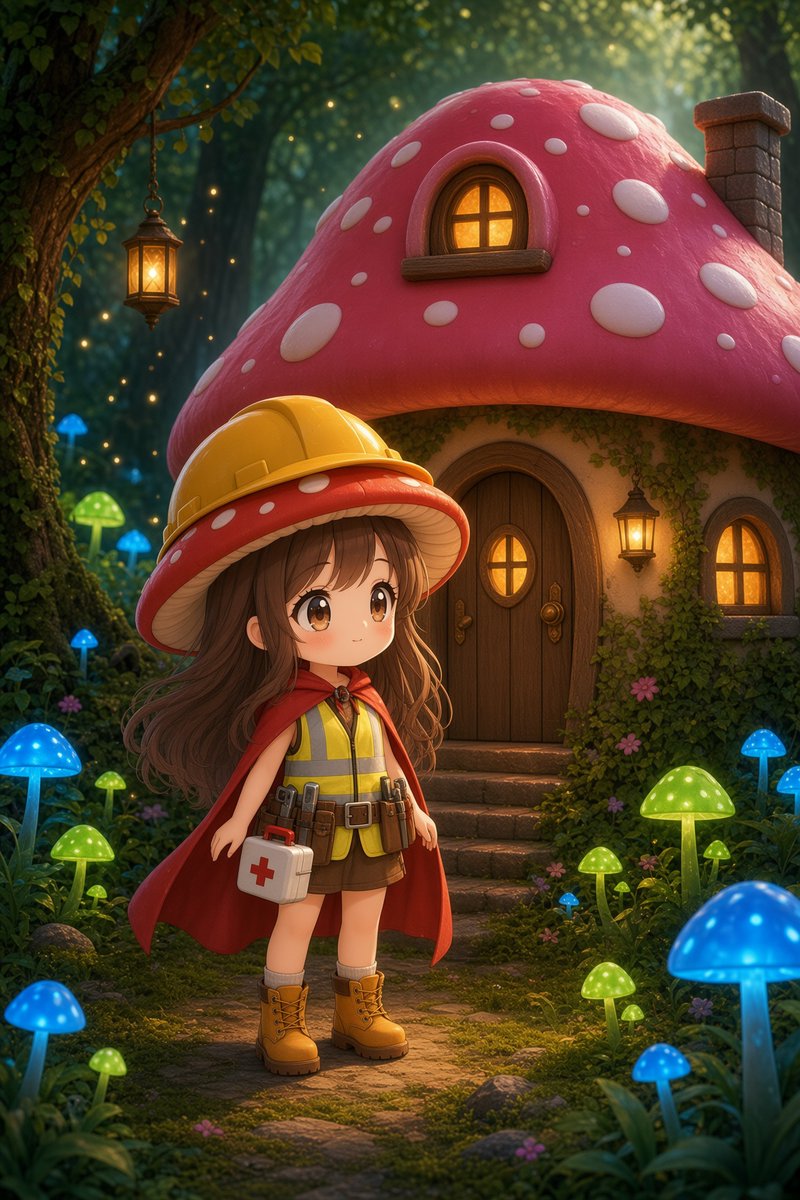 GillyFungal's tweet photo. Locking in!

🍄 Meet Gilly ‘Goofy and Geeky’ Fungal 🍄

She’s the little mushroom who tries her best. Soft on the outside, surprisingly steady when it counts.

A total goof who trips over her own feet, talks to plants, and apologises to furniture… but the second something needs sorting - especially anything environmental health, safety, or “the village is about to have a small crisis” - she locks in and gets it done.

Resilient, over-helpful, mildly self-roasting, and secretly tougher than she looks.

Loves looking after people (and other mushrooms). Doesn't get flustered easily, albeit goofy and geeky, and always has a snack somewhere on her person.🤪🤓

Her loyal sidekick is Puff the Fluff Ball 🐶 - absolutely adores her and vice-versa a soft, is never far from her side, always up to mischief 🤭

This is Gilly.
Goofy. Geeky. Capable.
And officially locked in.