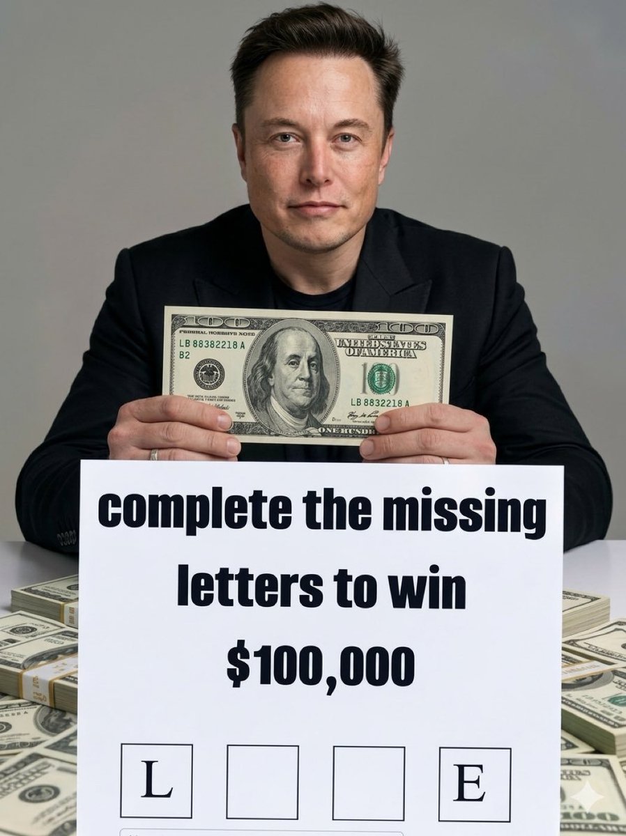 QuestionOfday2's tweet photo. Can YOU solve it before everyone else? 👇

A) Easy 😎
B) I’m confused already 😭
C) Elon’s testing our IQ 🧠
D) Just give me the money 💸✨ https://t.co/xK5lUIJNGs