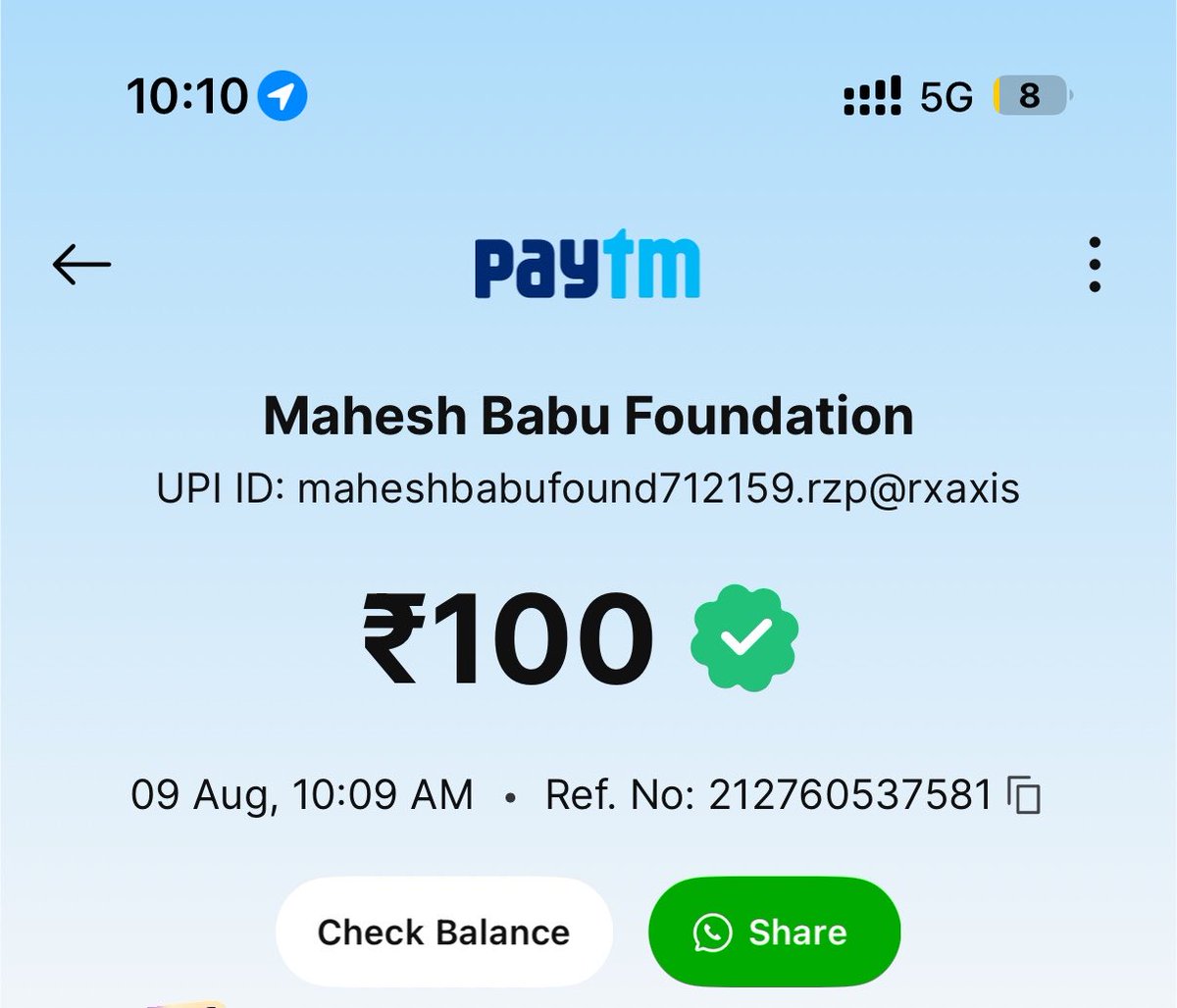 Rajuwrites97's tweet photo. A small contribution from my side on the Superstar’s birthday. ❤️🙏
For the little warriors battling cancer and for a brighter future through education. 📚❤️
Happy Birthday, Mahesh Babu Garu! 👑@urstrulyMahesh 
#Varanasi 
#Dookudu 
#HBDSuperStarMahesh https://t.co/jivof5ReoB