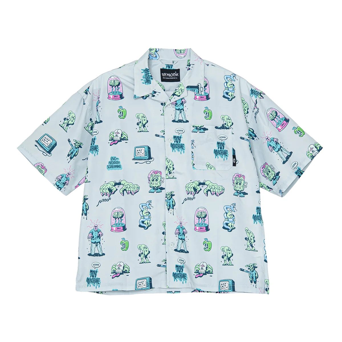 INC_Yozi's tweet photo. Yozi Shimoda × TOY MACHINE

all-over pattern

TOY MACHINEとINCが混在した、双方の世界観を混ぜ合わせた百鬼繚乱の総柄。NOXXXのダイイングメッセージを残している手”FISTs”など、どこ喰っても美味いグラフィックに。

商品詳細
https://t.co/EOx2kL60ke

※ INC WEBSTOREでの販売はありません https://t.co/DAv7gBT6IX