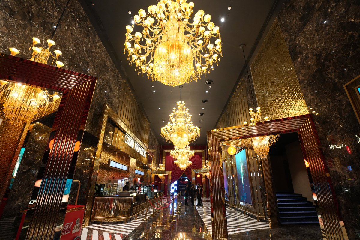 taran_adarsh's tweet photo. While in #Bengaluru yesterday for the grand #ToxicTrailer launch, I was given a tour of the plush #AMBCinemas by the theatre management.

A wonderful experience to see the venue up close and get a glimpse of the detailing that has gone into creating a truly premium theatrical experience.

#AMBBengaluru