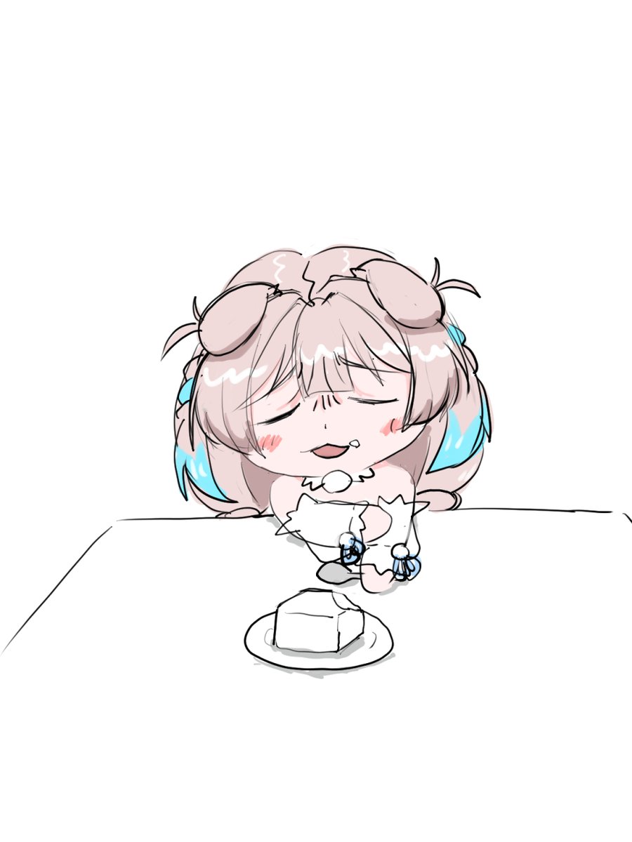 dawress's tweet photo. しわくちゃニリム
豆腐3口食べたすがた https://t.co/CeUNaWbpsz
