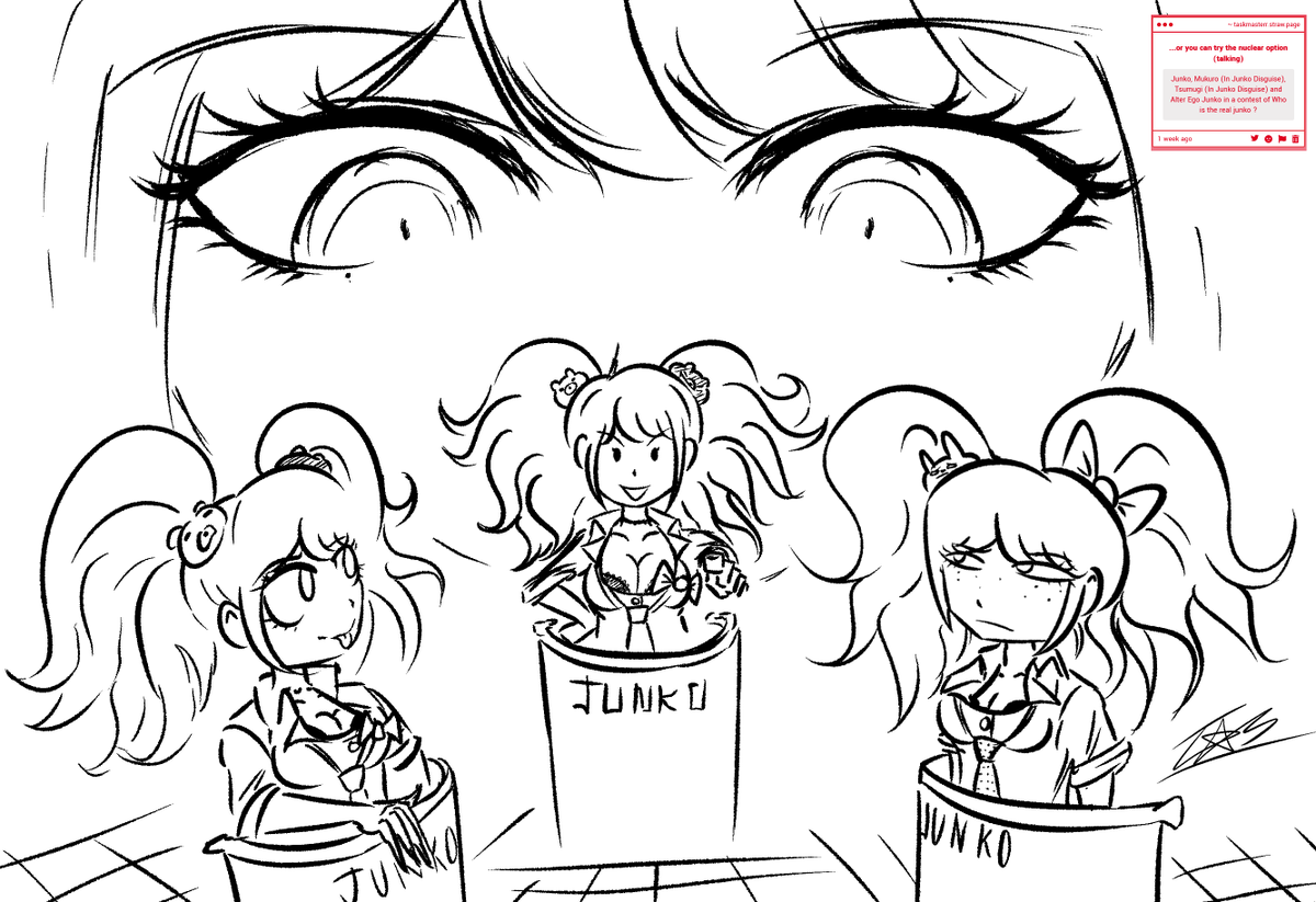taskmaster_art's tweet photo. strawpage request 😇

#danganronpa #drtwt https://t.co/bLIEyIRnd9