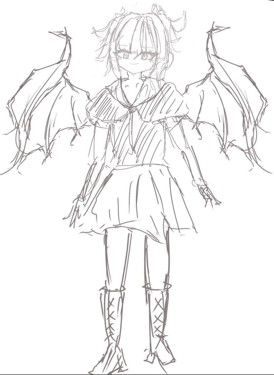 pepenosu's tweet photo. 可愛く描けたかも🦇 https://t.co/7Nbmcsbgk0