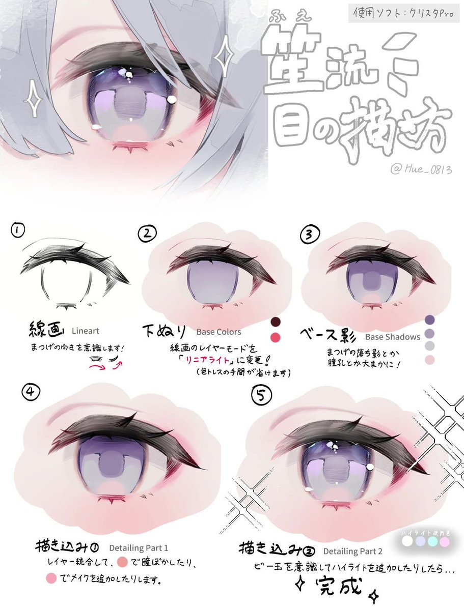 R3nderLab's tweet photo. The final highlights are what make anime eyes feel alive https://t.co/6kN8KbssEs