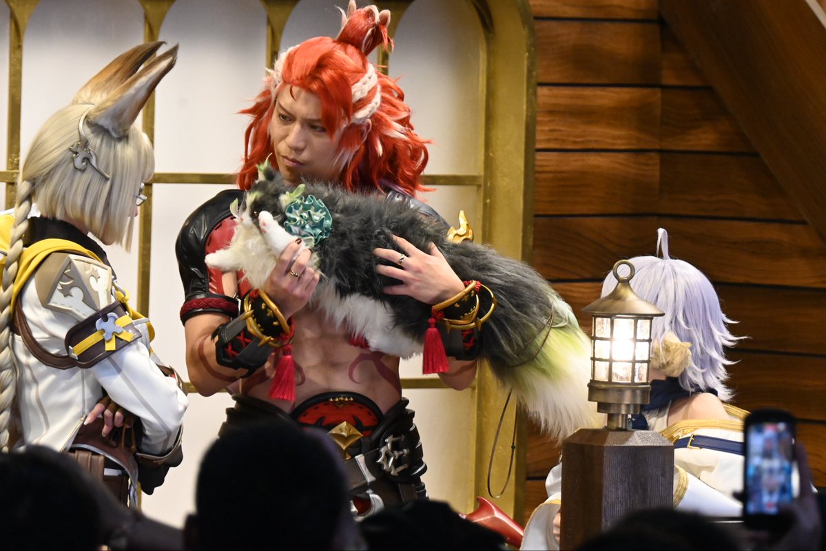 karunnni's tweet photo. 六竜＋ロジャーさん
船着場から見てたけどウィルナスくん遠くまでファンサくれて最高です🙏有難うございます🙏🙏🙏 https://t.co/YcUI7sUk6i