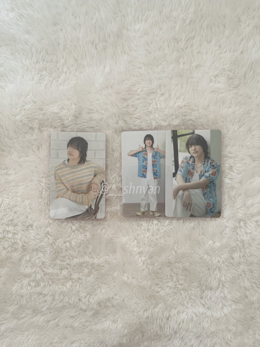 __shnyan's tweet photo. «交換»
Kiramune SparQlew  Vacance4Qlew 
ツアー フォトカ フォトカード すぱくる

譲⌇上村/保住/吉永 > 定価+手数料

求⌇堀江

敬称略

✦郵送もしくは公録、リーライ東京(土)手渡し
✦会場限定は同種優先
✦買取はお返事にお時間いただきます。

検索からも気軽にお声掛けください🪄︎︎ https://t.co/tYJBINPN1h