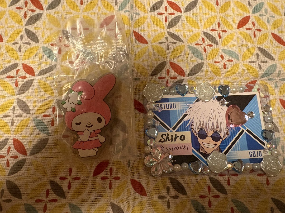 Shiro1151's tweet photo. 【交換】サンリオキャラクターズ　UVラバーキーホルダー

【譲】マイメロディ

【求】ポムポムプリン

郵送での交換希望です。
固定ポストの確認お願い致します。 https://t.co/u89zMaEOGc