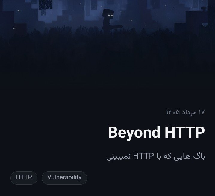 sam00x01's tweet photo. اکثر هانترا میشینن پای برپ سوییت و ریکوئست های http که رد و بدل میشه رو بررسی میکنن غافل از اینکه توی لایه های قبلی هم ممکنه یه سری چیزا پیدا کنن
توی پست زیر یه معرفی ریز درباره اینجور باگ ها داشتم که ممکنه اسم بعضیاشو شنیده باشید  
https://t.co/eZQAVfZOeV https://t.co/Hcm9OI0CHk