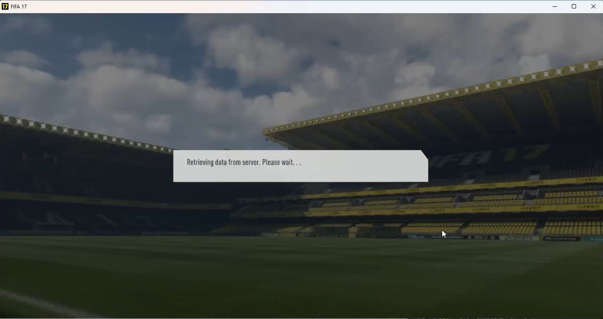 Matthew34195626's tweet photo. 🚨 FIFA 17 REVIVAL - HUGE PROGRESS 🚨

Okay… this is probably one of the biggest updates we've been able to post so far. 😭⚽

FIFA 17 is now progressing through the online connection process on our revival server.

Seeing:

“RevivalPlayer is connecting to the EA Servers…”

followed by:

“Retrieving data from server. Please wait…”

might not look like much, but for us this is MASSIVE.

A few days ago we were still fighting just to get past the early networking stages. Now we're actually watching FIFA move through parts of the connection process while communicating with infrastructure we're rebuilding ourselves.

There's still a lot that doesn't work and we're NOT claiming Ultimate Team is back yet.

But this is real progress. The screenshots are directly from our FIFA 17 testing today. 👀

🎯 Next goal: keep pushing further through the connection process and get closer to actually reaching FUT.

We're keeping the technical methods private from now on (certain people ruined it for others), but we'll continue showing everyone the results as they happen.

❌ No release date
❌ No public testing yet
💙 The project will be FREE when it's ready
For everyone who played FIFA 17 back in 2016/17…
Imagine seeing Ultimate Team load again nearly 10 years later. 🥹

Would you come back and play FUT 17 if we pull this off? 👇

❤️ Like + repost this. We want as many old FIFA players as possible to see what we're trying to bring back.

#FIFA17 #FUT17 #UltimateTeam #FIFA #EAFC #FUT #GamePreservation #RetroGaming #FootballGaming