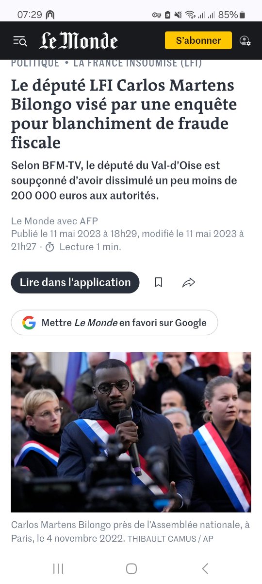 fatch77's tweet photo. @BilongoCarlos @BallyBagayoko @anticorruption @Eric_Halphen Et oui entre voleur on se soutien ! 🤮 https://t.co/gTmU5nEz6j