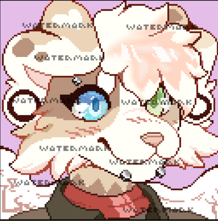 LauveArts's tweet photo. from sketch to a furry icon! 
#pixelart #ドット絵 #art #furryartㅤㅤㅤ https://t.co/nbVF7Ns6Gj