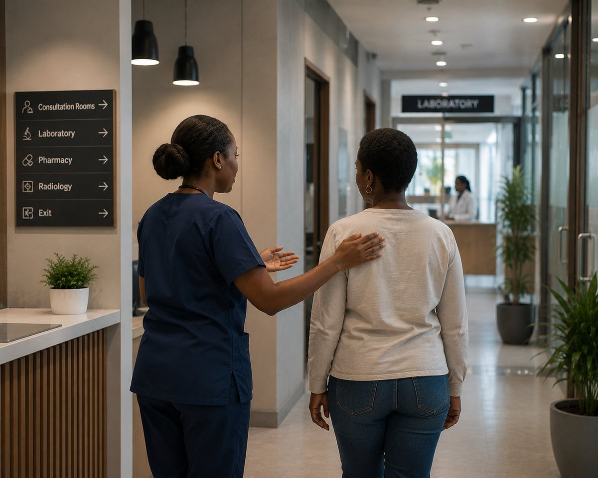 MedsysArchitect's tweet photo. Good care doesn't stop at the consultation.
It follows the patient to the next step.
#HealthSystems #ContinuityOfCare #HealthcareInnovation #PublicHealth #DigitalHealth https://t.co/C6EbUHwbhm