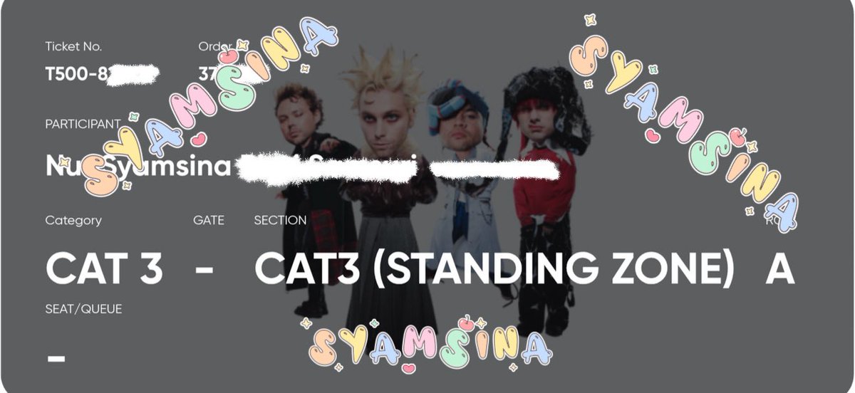 winaarosli's tweet photo. help rt tq^^ WTS 5 SECONDS OF SUMMER : EVERYONE’S A STAR ! 2026 WORLD TOUR in KUALA LUMPUR

☁️ 2 tix CAT3
☁️ ori price can nego w owner

#5SecondsofSummer #5SOSinKL #5SOSinMY https://t.co/1a632t68DJ