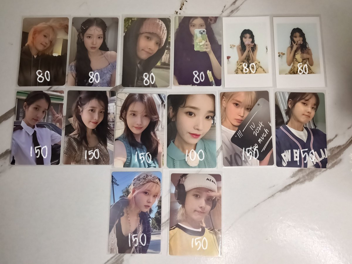 iudhyn_'s tweet photo. QUITTING SALE 🏷️

IU PHOTOCARDS PCS [The Winning, The Golden Hour MD, 5th GEN MD, A Flower Bookmark 3, HEREH MD, etc.]

MOD: Direct JNT / SPX

MOP: Gcash / Maribank

If you have any inquiries, please don't hesitate to click the message button.

Thank you! 🐣🩷 https://t.co/On8ExrelPN