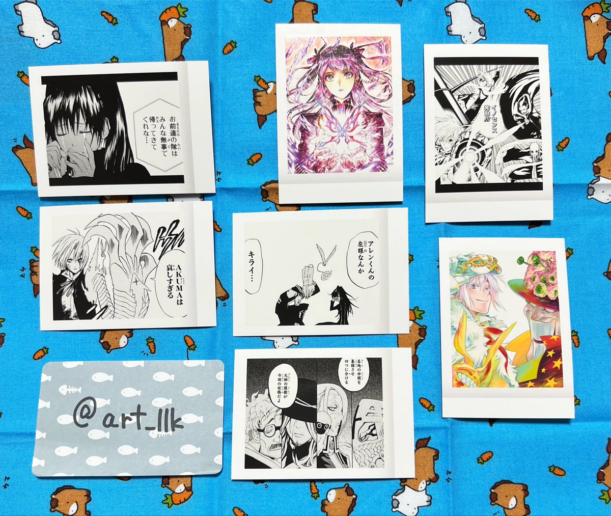art_llk's tweet photo. 【交換/譲渡】  D.Gray-man Dグレ キャラウムカフェ クリアカード ステッカー ミニフォトカード ぱしゃこれ

譲） ティキ ロード リナリー アレン 元帥

求） 同異種 神田 又は 定価＋送料

郵送。
譲渡はまとめて優先
検索からもお気軽にお声かけください。 https://t.co/pltSEPEm5G