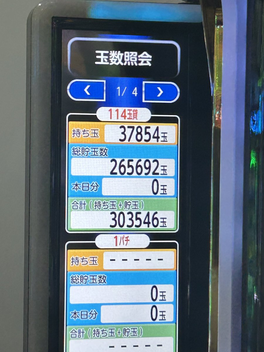 capel_pad's tweet photo. 本日投資1000発回収37800発

月間60万＆貯玉30万発😝 https://t.co/gcyBUhoIDU