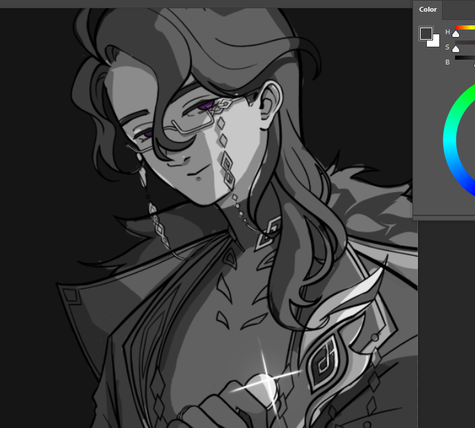 Soleilito's tweet photo. wip of Pantalone and that coin he never let's go of

#GenshinImpact https://t.co/ruD4QKo9pJ