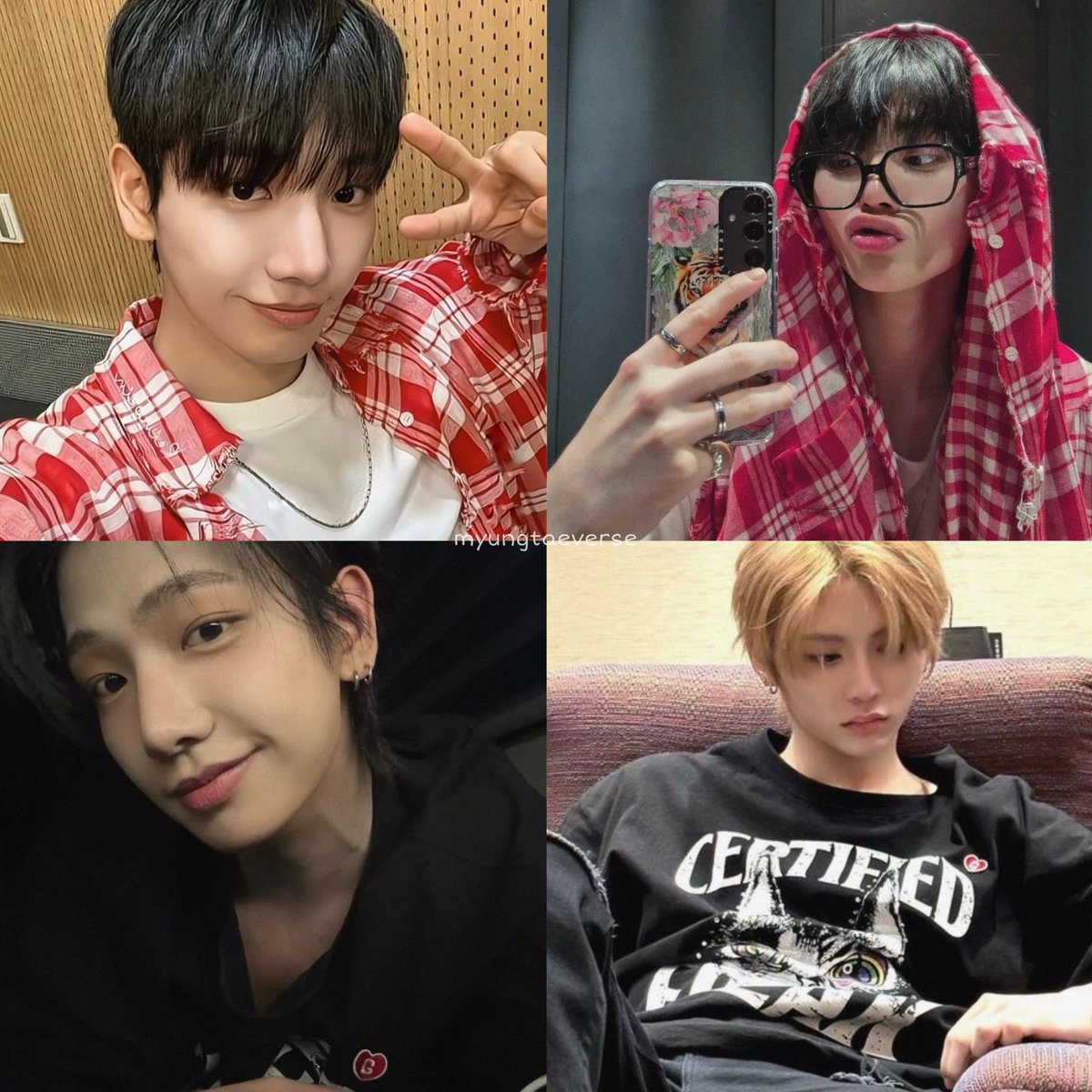 myungtaeverse's tweet photo. not only taesan said multiple times he hates sharing, but the fact that they even sleep in different dorms yet they still manage to share clothes… #thinking 🚬 https://t.co/UazOhYFjUL