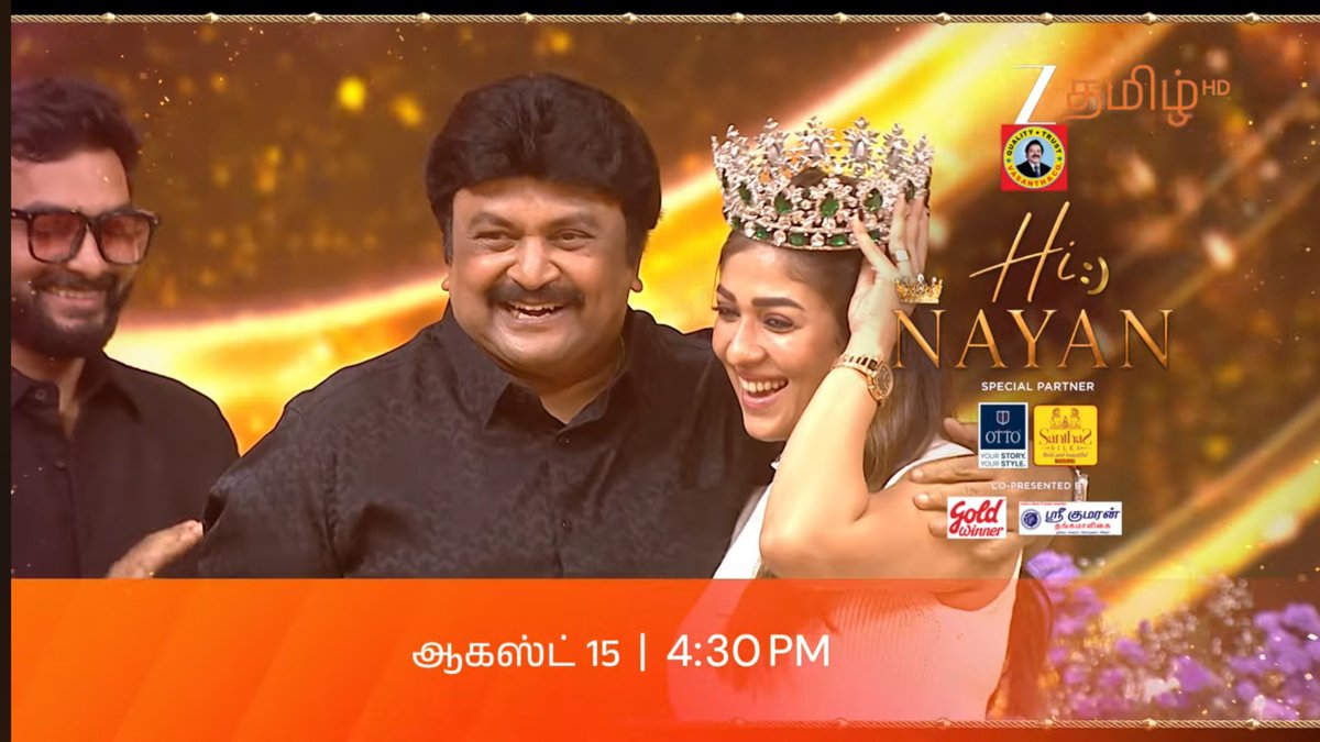 remaerdkihtraK's tweet photo. #HiMovie Movie team Special Interview #HiNayan on August 15 4:30 pm at @ZeeTamil
Director @VishnuEdavan1 and Actor #Prabhu
Leading Stars @Kavin_m_0431 and @NayantharaU
#Kavin #Nayanthara https://t.co/QmPTmQYAsf