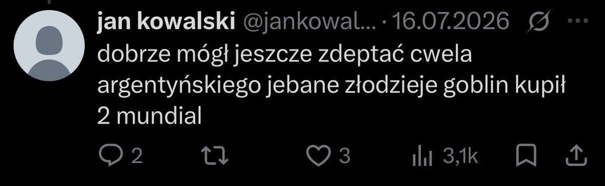 deadmanvvalking's tweet photo. @jankowalskv1y4 @LaPulgaFan10 Ty cos mowisz o zakutym lbie synu eskortki https://t.co/guyxKAjMkY