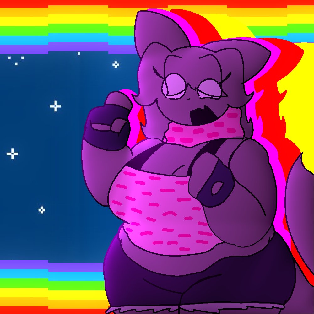 BRAZILSTARE's tweet photo. Nyan 

I love her so much 

#pursuitcore #art https://t.co/w31vtiD4MG