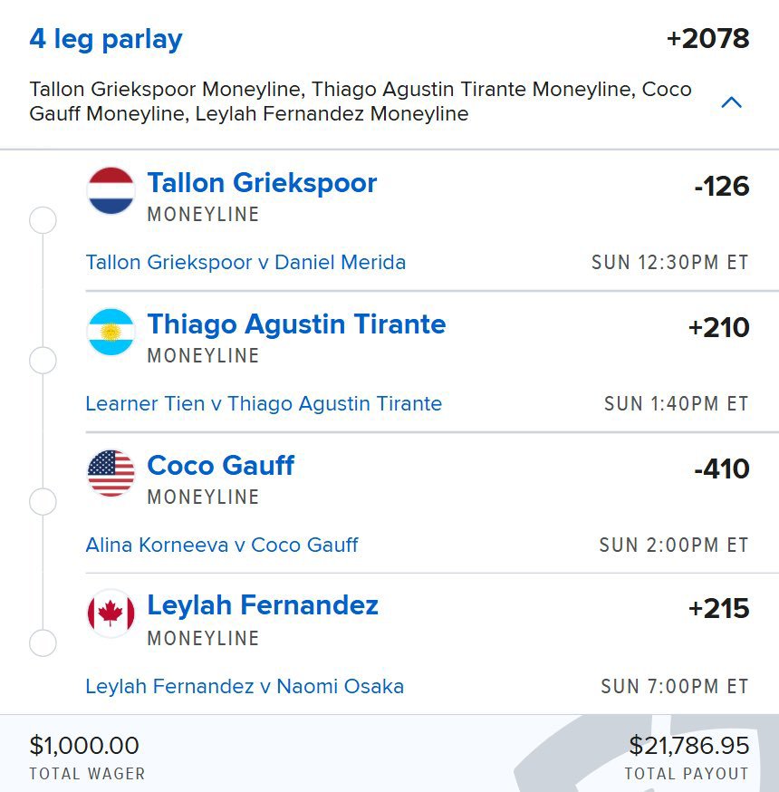 VictorScot001's tweet photo. So confident I had to put $1,000 on it.

@Playbook https://t.co/2Y0DM6tBSr
