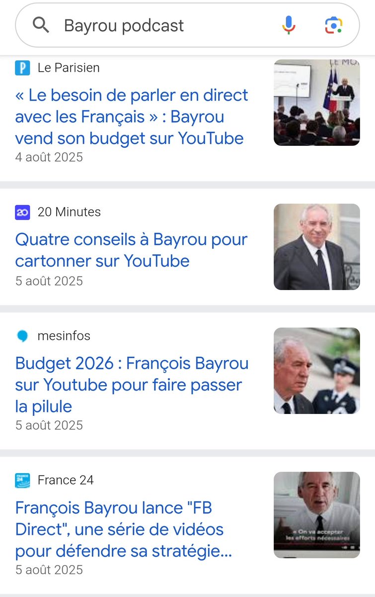 Beatrice_Rosen's tweet photo. La vérité sur les RS, et la haine que notre gouvernement leur porte, c'est que tu as beau être ou avoir été premier ministre de la France, 7eme puissance mondiale, et avoir tous les médias de milliardaires qui te poussent, les RS montrent le réel :

Personne ne t'écoute, personne ne te suit, tu es une bulle fabriquée avec une médiocrité visible.

La chaîne de Bayrou par exemple, malgré les nombreux articles pour annoncer ses podcasts et son lancement, ne compte que 8500 abonnés (on est 68 millions et il a été un pilier de la macronie et premier ministre).
Bref, quasi personne.

Ou encore G. Attal, qui lorsqu'il annonce un passage dans un média, n'a que 255 likes (chef de parti et ancien premier ministre).
Tout le monde s'en fiche.

Les RS montrent que la bulle de pouvoir est totalement factice, que leur popularité est fabriquée et ils ne supportent pas que des gens lambda équipés simplement d'un esprit critique puissent contredire et dénoncer cette bulle de fake, et être plus efficace qu'eux.

Donc ils veulent tout censurer, et reprendre les reines de leurs mensonges sur la population.
Et ils seront prêts à tout pour ça.
Attendez-vous à tout, et surtout au pire.
