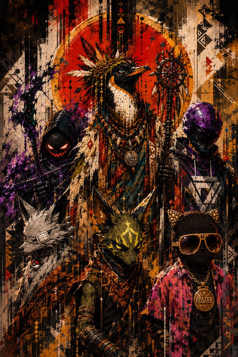 Sparkdyor's tweet photo. @MFPENGUINSNFT @_Foster_x @CelestialYokais @fox_goblin @Nexiaeofficial @HEX_SHADE Entry 4 https://t.co/NIosW3Eg1S